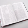 Bíblia Sagrada Minha Jornada com Deus Com Devocionais | NVI | Letra Normal | Semi-flexível | Floral