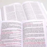 Kit Bíblia Minha Jornada com Deus NVI Floral Branca + Harpa Avivada e Corinhos | Louvando à Todo Momento