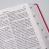 Bíblia Sagrada | RC | Letra Gigante | Capa Sintética | Índice | Pink