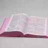 Bíblia Sagrada Jumbo | RC | Com Harpa Floral Rosa