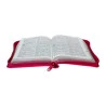 Bíblia Sagrada | RC | Letra Grande | Luxo | Pink | Índice | Zíper