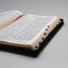 Bíblia Sagrada | NAA | Letra Super Gigante | Luxo | Preta | Índice | Zíper