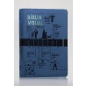 Bíblia Visual | NTLH | Letra Normal | Capa Sintética | Azul 