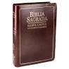 Bíblia Sagrada | RC | Harpa Cristã | Letra Grande | Luxo | Marrom Nobre