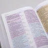 Bíblia de Estudo Colorida | NVI | Letra Grande | Capa PU | Verde