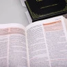 Bíblia com Comentários de Antonio Gilberto | RC | Letra Normal | Luxo | Azul