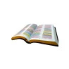 Bíblia de Estudo Colorida | Letra Grande | Capa PU | Marrom Claro
