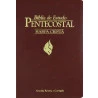 Bíblia de Estudo Pentecostal l Harpa Cristã | RC | Letra Normal | Luxo | Vinho 