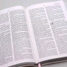 Bíblia Sagrada | AEC | Letra Gigante | Capa PU | Salmão Flores