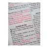 Bíblia em Espanhol | Santa Bíblia | Letra Grande | Luxo | Vinho | Zíper