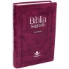 Bíblia Sagrada | RC | Letra Gigante | Capa Sintética | Púrpura | Índice