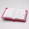 Bíblia Sagrada | RC | Letra Grande | Capa PU | Pink | Índice