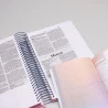 Kit Bíblia Anote NVI Cálamo e Canela + Devocional Eu e Deus Anoitecer | Mulher de Fé