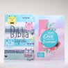 Kit Bíblia RC Slim Cats + Jornada com Deus Através das Escrituras | Garota Virtuosa