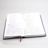 A Bíblia de Estudo da Fé Reformada | RA | Letra Normal | Capa Luxo | Azul Marinho e Estojo