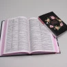Kit Bíblia KJA Slim + Devocional 3 Minutos de Sabedoria Para Mulheres | Círculo Floral | Bendita Graça