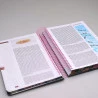 Bíblia Sagrada Anote Ilustrada | NVT | Letra Normal | Espiral | Cores e Flores