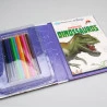 Megakit Para Colorir | Fantásticos Dinossauros | Brasileitura