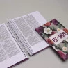 Kit Bíblia Anote a Palavra ACF Floral Roxa + Devocional Eu e Deus | Busque a Pureza 