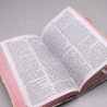 Bíblia Sagrada | NVI | Letra Gigante | Semi-Luxo | Flores Cinza