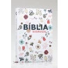 Bíblia Sagrada | NAA | Letra Grande | Soft Touch | Flowers Branca