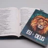 Kit Bíblia NAA Leão Aslam + Eu e Deus | Homem Sábio