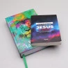 Kit Bíblia Grife e Rabisque Leão Color + Devocional Palavras de Jesus em Vermelho Nébula | Volte a Sonhar 