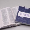 Kit Bíblia NVT Rose Gold + Livro de Oração | Sabedoria 