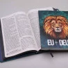 Kit Bíblia RA Leão Aslam + Eu e Deus | Homem Sábio