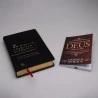 Kit Bíblia Pregação Expositiva Hernandes Dias Lopes Preto Black Piano + Devocional Spurgeon | Clássica