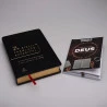 Kit Bíblia Pregação Expositiva Hernandes Dias Lopes Preto Black Piano + Devocional Spurgeon | Café