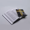 Kit Bíblia NVI Letra Gigante | Minha Identidade + Devocional Tesouros de Davi Lion Cruz | Ele Ouve Você