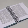  Bíblia Sagrada Anote a Palavra | ACF | Letra Normal | Capa Dura | Jesus Saves | Espiral | Com Espaço Para Anotações