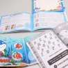 Kit 365 Atividades e Desenhos Para Colorir + Série Escolinha Divertida + Livro de Banho | Fundo do Mar
