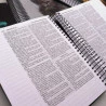Kit 4 Bíblias | ACF | Anote a Palavra | Espiral | Com Espaço Para Anotações 