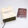 Kit Bíblia de Estudo Spurgeon King James 1611 Creme + Grátis Devocional Spurgeon