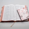 Kit Bíblia de Estudo da Mulher de Fé | NVI | Letra Grande | Florida + Mulher de Fé