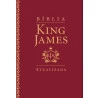 Bíblia King James Atualizada | Letra Grande | Luxo | Vinho