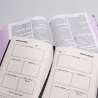 Kit Bíblia de Estudo KJA | Flores Cruz + Meu Diário de Oração | Divina Providência