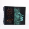 Kit Bíblia ACF Letra Gigante | Leão Azul + Planner Masculino Leão Ilustrado Azul | Bondade de Deus 
