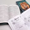 Kit Bíblia RC Harpa Letra Gigante Leão Aslam + Eu e Deus Leão Aslam + Guia Bíblico | Cânticos ao Senhor
