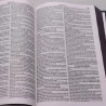 Bíblia Sagrada | RC | Harpa Avivada e Corinhos | Letra Normal | Capa Dura | Leão Preto e Branco | Slim