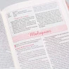 A Bíblia da Mulher que Ora | NVT | Letra Normal | Luxo | Rosa