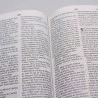 Bíblia Sagrada | NVI | Letra Gigante | Luxo | Zíper | Estampada Rosa