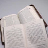 Kit Nova Bíblia Pastoral Letra Grande Marrom Zíper + Didaqué | Vivenciando a Fé
