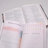 Kit Bíblia NAA Rosas + Meu Diário de Fé Colagem | Fé Restaurada
