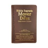 	 Bíblia Sagrada Mover de Deus | ARC | Letra Extragigante | Harpa e Corinhos | Marrom 
