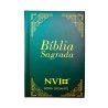 Bíblia Sagrada | NVI | Letra Gigante | Capa Dura | Moldura Azul