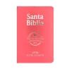 Bíblia Sagrada em Espanhol | RVT | Letra Gigante | Luxo Rosa