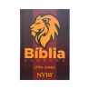 Bíblia Sagrada | Letra Jumbo | NVI | Capa Dura | Leão Figura